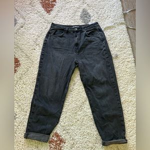 Zara - mom Jean - black - size 10 (repost)